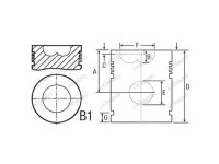 PISTON MOTOR Massey Ferguson