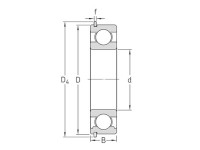 RULMENT 40X80/86.6X18 Piese universale