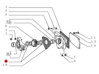 SAIBA PINION CUPLARE POMPA HIDRAULICA New Holland