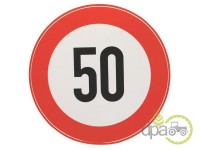 AUTOCOLANT INDICATOR LIMITA DE VITEZA 50KM/H Piese universale