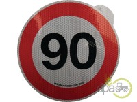 AUTOCOLANT INDICATOR LIMITA DE VITEZA 90KM/H Piese universale