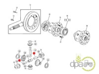 BOLT CARCASA DIFERENTIAL SPATE John Deere
