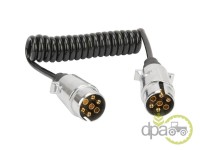 CABLU SPIRALAT 12V 7 PINI 1.75M