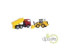 CAMION CU BENA SI INCARCATOR FRONTAL JUCARIE