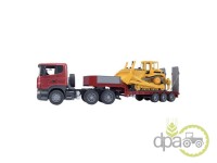 CAMION CU PLATFORMA SI BULDOZER JUCARIE