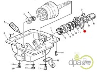 CAPAC SIMERING AMBREIAJ PUNTE FATA John Deere