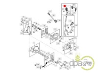 CARCASA MANETA SCHIMBATOR John Deere