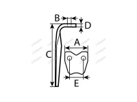 DINTE GRAPA ROTATIVA DREAPTA Piese universale