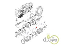 DISC INTERMEDIAR AMBREIAJ PUNTE FATA Massey Ferguson