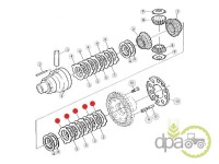 DISC INTERMEDIAR AMBREIAJ PUNTE FATA John Deere