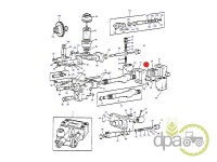 DISTANTIER POMPA HIDRAULICA Massey Ferguson