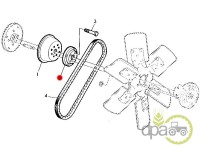 FLANSA FULIE POMPA APA John Deere