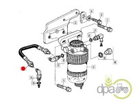 FURTUN FILTRU COMBUSTIBIL John Deere