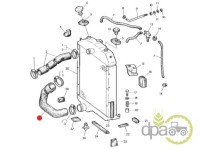 FURTUN INFERIOR RADIATOR John Deere