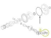 GARNITURA CARCASA DIFERENTIAL SPATE Massey Ferguson