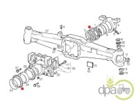 GARNITURA PUNTE FATA Case IH