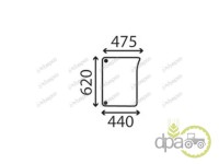 GEAM INFERIOR DREAPTA FATA John Deere