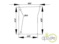 GEAM INFERIOR DREAPTA FATA John Deere