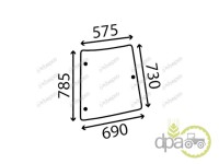 GEAM LATERAL DREAPTA SPATE Massey Ferguson