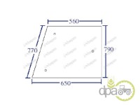GEAM LATERAL DREAPTA SPATE Fiat