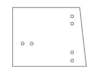 GEAM LATERAL STANGA SAU DREAPTA John Deere