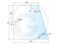 GEAM LATERAL STANGA SAU DREAPTA SPATE Fendt