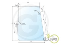 GEAM LATERAL STANGA SAU DREAPTA SPATE Renault