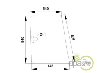 GEAM LATERAL STANGA SAU DREAPTA SPATE Renault