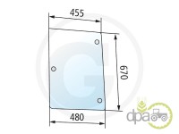 GEAM LATERAL STANGA SPATE Case IH