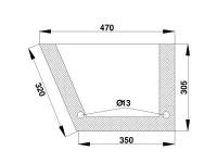 GEAM USA INFERIOR DREAPTA Case IH
