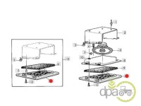 GRILA DIFUZOR AUDIO John Deere