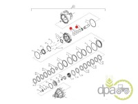 INEL CAUCIUC AMBREIAJ TRANSMISIE Case IH