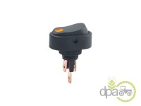 INTRERUPATOR OVAL ON/OFF GALBEN