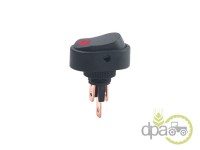 INTRERUPATOR OVAL ON/OFF ROSU