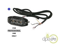LAMPA AVERTIZARE LED ALBASTRA 10/30V 6.7W