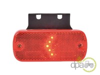 LAMPA GABARIT LED ROSU 12/24V
