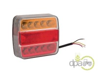 LAMPA SPATE LED PATRATA 12/24V Piese universale