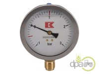 MANOMETRU CU GLICERINA 3BARI Piese universale