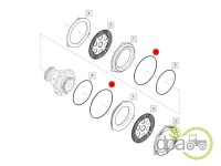 ORING PISTON FRANA John Deere