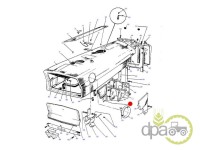 PANOU LATERAL DREAPTA FATA Massey Ferguson