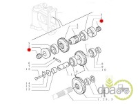 PINION AX POMPA HIDRAULICA Case IH