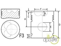 PISTON MOTOR David Brown