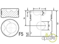 PISTON MOTOR David Brown