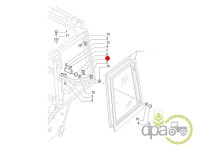 PROTECTIE CLEMA GEAM LATERAL DREAPTA SPATE Case IH