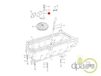 RACORD SORB ULEI Massey Ferguson