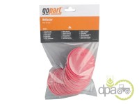 REFLECTOR ROSU ROTUND