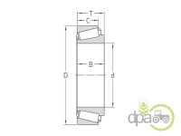 RULMENT 35X80X22.75 Valmet