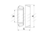 RULMENT 50.29X26.96X14.22 Piese universale