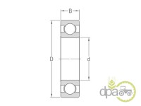 RULMENT 50X80X16 New Holland