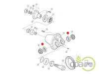 RULMENT CARCASA GRUP CONIC FATA Massey Ferguson